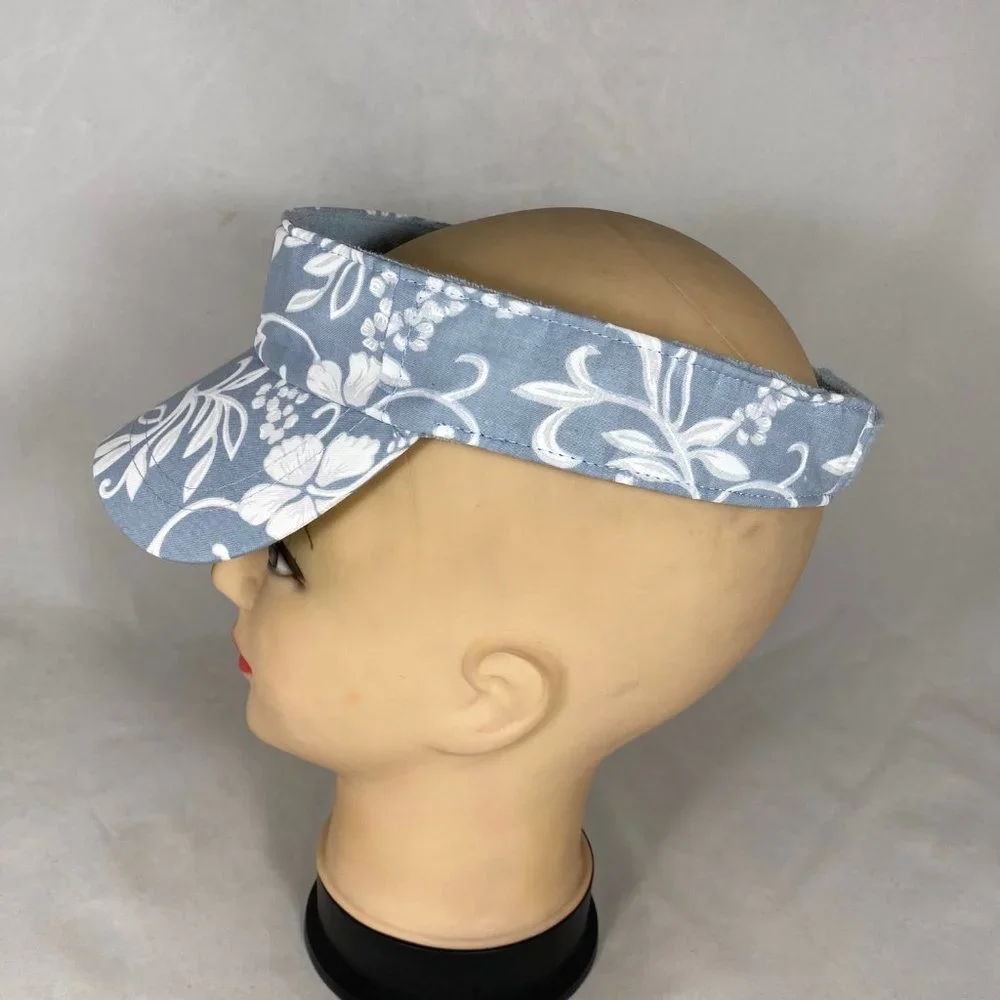 KINDERCAPS Floral VISOR Blue